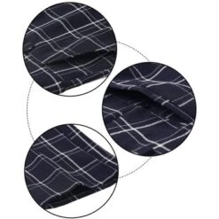 Lars Amadeus Men's Dress Plaid Pants Slim Fit Flat Front Check Chino Pants Trousers -Best Clothing Store GUEST cb3a05c9 2fad 44a8 8968 02c8c49f84d2