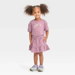 Toddler Girls' Skort Set - Cat & Jack™ Purple -Best Clothing Store GUEST cb577eea a5d0 49ad b359 bb85a3e7f1ec