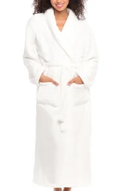 Women's Warm Fleece Winter Robe, Long Soft Plush Bathrobe -Best Clothing Store GUEST cb73cdd6 430c 4ea5 8b71 64850dc6ecf7