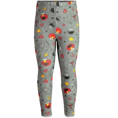 Sesame Street Big Bird Cookie Monster Elmo Girls Pullover T-Shirt And Leggings Outfit Set Little Kid 5 Sesame Street Big Bird Cookie Monster Elmo Girls Pullover T-Shirt And Leggings Outfit Set Little Kid - Image 3