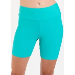 Calypsa - Women's Mid-Thigh Swim Shorts -Best Clothing Store GUEST cba630b4 ec21 486e 861c ba8c14ff4e58