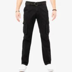 X RAY Men's Belted Classic Fit Cargo Pants -Best Clothing Store GUEST cba6c820 e7bf 4a58 bd32 f28040fc247a