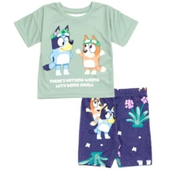 Bluey Bingo Girls T-Shirt And Shorts Outfit Set Toddler To Big Kid 13 Bluey Bingo Girls T-Shirt And Shorts Outfit Set Toddler To Big Kid -Best Clothing Store GUEST cbb430dc 3a11 46b8 bdd9 080b62734566