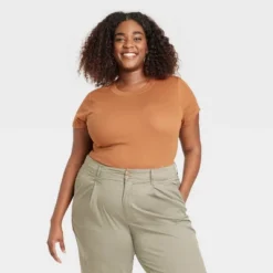 Women's Ribbed T-Shirt Bodysuit - A New Day™ -Best Clothing Store GUEST cbe5f7cf 6ff7 4aac a95c 4f039b14d4ca