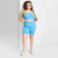 Women's High-Rise Polyester Bike Shorts - Wild Fable™ -Best Clothing Store GUEST ccc5cfc3 2eaa 49d8 85c3 4827dd713ac1