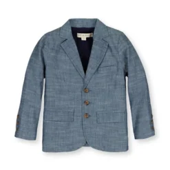 Hope & Henry Boys' Chambray Suit Jacket, Infant -Best Clothing Store GUEST cd1c623d 5556 4bcf a151 2d26257499ec