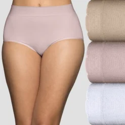 Vanity Fair Womens No Pinch No Show Seamless Brief, 3-Pack 13418 -Best Clothing Store GUEST cdb9dacf e8d7 4f25 91ed d84f3246d4f0