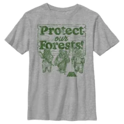 Boy's Star Wars Ewok Protect Our Forests T-Shirt 8 Boy's Star Wars Ewok Protect Our Forests T-Shirt -Best Clothing Store GUEST cde4f750 ac6d 4a9b 89ce 5db5a624a784