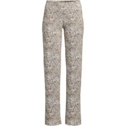 Lands' End Women's Tall Starfish Mid Rise Straight Leg Elastic Waist Pull On Pants -Best Clothing Store GUEST ce0581ac 326c 49b8 82cd f7a4854e7666