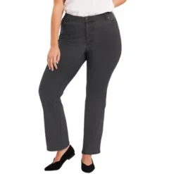 June + Vie By Roaman's Women’s Plus Size Curvie Fit Bootcut Jeans -Best Clothing Store GUEST cea76834 c078 44ae a349 c50cb8b987c5