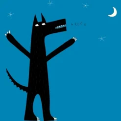 Boy's Design By Humans Arooo! By NicSquirrell T-Shirt