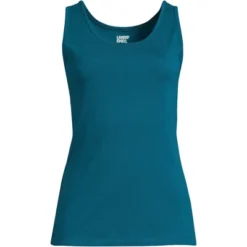 Lands' End Women's Cotton Tank Top -Best Clothing Store GUEST d1048750 86ee 45f5 975d 2b10b8da3857
