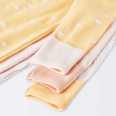 Baby Girls' 3pk Tight Fit Zip-Up Sleep N' Play - Cloud Island™ 5 Baby Girls' 3pk Tight Fit Zip-Up Sleep N' Play - Cloud Island™ - Image 3