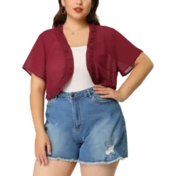 Agnes Orinda Women's Plus Size Cardigan Bolero Lace Floral Sheer Loose Shrug 13 Agnes Orinda Women's Plus Size Cardigan Bolero Lace Floral Sheer Loose Shrug -Best Clothing Store GUEST d1e0230b 9b73 46e0 9d62 b49f6d80d2e0