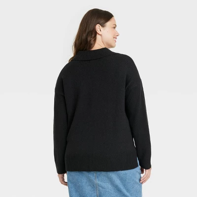 Women's V-Neck Pullover Sweater - Ava & Viv™ 3 Women's V-Neck Pullover Sweater - Ava & Viv™