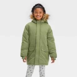 Girls' Solid Parka Jacket - Cat & Jack™ -Best Clothing Store GUEST d265ec4f d1e8 4beb bb94 1f89af332149