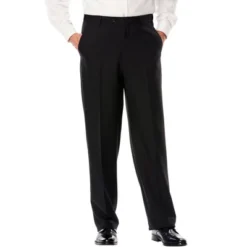 KS Signature By KingSize Men's Big & Tall Easy Movement Plain Front Expandable Suit Separate Dress Pants -Best Clothing Store GUEST d41aa9af be12 48e9 bf9e 6363fabbee76