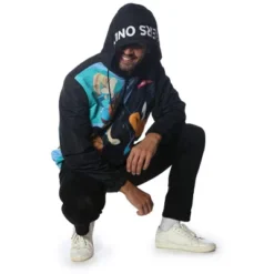 Members Only Men's Daffy Squad Windbreaker Jacket