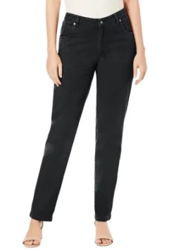Jessica London Women’s Plus Size Petite Classic Cotton Denim Straight Jeans 11 Jessica London Women’s Plus Size Petite Classic Cotton Denim Straight Jeans -Best Clothing Store GUEST d4b63f6f 3a28 4b99 8ada a9013aa4251a