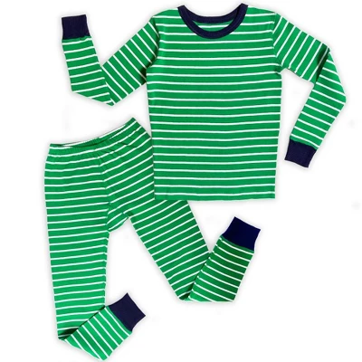 Mightly Kids' Fair Trade 100% Organic Cotton Tight Fit Pajamas Set 12 Mightly Kids' Fair Trade 100% Organic Cotton Tight Fit Pajamas Set - Image 10