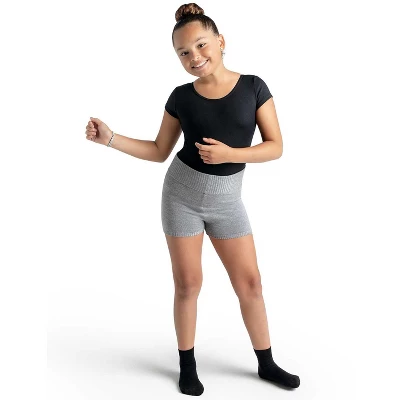 Capezio Knit Boyshort - Girls 5 Capezio Knit Boyshort - Girls - Image 3