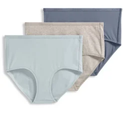 Jockey Women's Organic Cotton Stretch Logo Modern Brief - 3 Pack -Best Clothing Store GUEST d609d666 71c2 4632 9167 a4e376062947