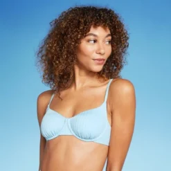 Women's Ribbed Underwire Bralette Bikini Top - Wild Fable™ -Best Clothing Store GUEST d6562324 81af 434f ac67 4adcb8e85bc5