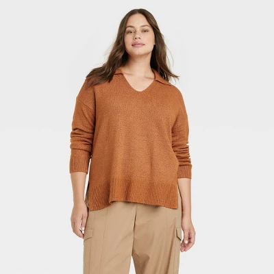 Women's V-Neck Pullover Sweater - Ava & Viv™ 6 Women's V-Neck Pullover Sweater - Ava & Viv™ - Image 4