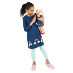 Leveret Girl And Doll Matching Cotton Dress -Best Clothing Store GUEST d8b0b0fe 0f1e 48aa 9c11 aabe0495f154