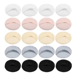 Unique Bargains Soft Fabric Breathable Five Toes Forefoot Pads For Women 5 Colors Black White Pink Gray Beige -Best Clothing Store GUEST dc205cc4 646b 4867 9058 d75b59b86838