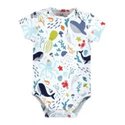 Touched By Nature Organic Cotton Bodysuits, Sea Critters -Best Clothing Store GUEST ddacbeb9 c2fc 42a3 90ea 4696e5918c0b