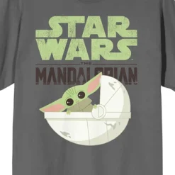 STAR WARS The Mandalorian Grogu Men's Two-Piece Short Sleeve Pajama Set -Best Clothing Store GUEST deea2334 baa5 4178 9c27 88bd9d73567a