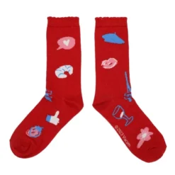 Emily In Paris Adult Crew Socks - 5-Pack Of Parisian Chic! 11 Emily In Paris Adult Crew Socks - 5-Pack Of Parisian Chic! -Best Clothing Store GUEST e0a3462b d37e 4b9a bfe5 383ee12d73e4