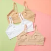 Girls' 3PK Favorite Double-Layered, High-Quality Seamless Bra With Adjustable Straps By Yellowberry -Best Clothing Store GUEST e0ace8e1 2aad 4946 934a 665a4c312114
