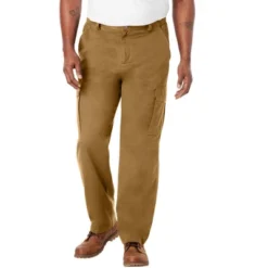Boulder Creek By KingSize Men's Big & Tall Renegade Side-Elastic Waist Cargo Pants -Best Clothing Store GUEST e0c2ca89 78eb 448d b211 5d4b382b8fb2