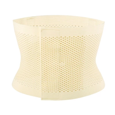 Unique Bargains Mesh Breathable Postpartum Belly Abdominal Shaping Belt Waist Wrapping Shaper Cincher Corset Shapewear Beige L 7 Unique Bargains Mesh Breathable Postpartum Belly Abdominal Shaping Belt Waist Wrapping Shaper Cincher Corset Shapewear Beige L - Image 5