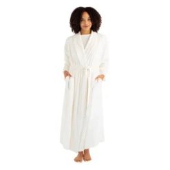 Softies Women's 48" Feather Velour Shawl Collar Robe -Best Clothing Store GUEST e12e8a4f 3936 4ebb b8b9 b00c1954d7f1