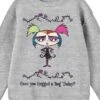 Growing Up Creepie Have You Hugged A Bug Today Crew Neck Long Sleeve Athletic Heather Youth Sweatshirt -Best Clothing Store GUEST e13525b0 7621 423e b48b 9905e9d0de78