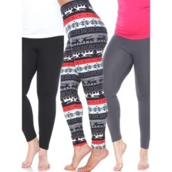Women's Pack Of 3 Plus Size Leggings - One Size Fits Most Plus - White Mark 24 Women's Pack Of 3 Plus Size Leggings - One Size Fits Most Plus - White Mark -Best Clothing Store GUEST e1667793 6b83 4d1d af46 08f103fcd7cc