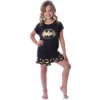 DC Comics Batgirl Superhero Gold Foil Logo Girls Short Sleeve Pajama Set Black -Best Clothing Store GUEST e1ba872c 2135 41e7 bfd9 fd1fee746c44
