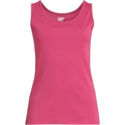 Lands' End Women's Cotton Tank Top -Best Clothing Store GUEST e278aef9 1dd1 4d82 a495 f3287faeabb0