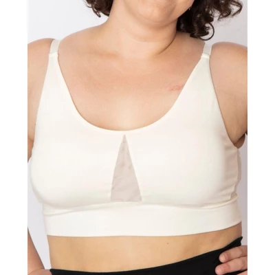 AnaOno Women's Post-Surgery Soft Leslie Leisure Bralette Black - Large 4 AnaOno Women's Post-Surgery Soft Leslie Leisure Bralette Black - Large - Image 2