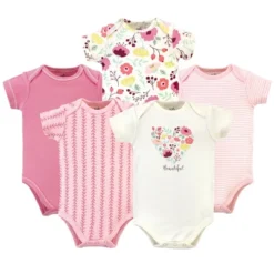 Touched By Nature Baby Girl Organic Cotton Bodysuits 5pk, Botanical -Best Clothing Store GUEST e3caffc7 9228 43d6 9163 53ca7fd473f8
