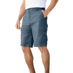 KingSize Men's Big & Tall 10" Side Elastic Canyon Cargo Shorts -Best Clothing Store GUEST e4d85305 684a 480c a5e8 f8b1986b80ad