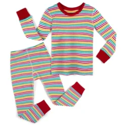 Mightly Kids' Fair Trade 100% Organic Cotton Tight Fit Pajamas Set 18 Mightly Kids' Fair Trade 100% Organic Cotton Tight Fit Pajamas Set -Best Clothing Store GUEST e4f5a531 7db8 424d 94e0 c0dceecdc0b3