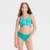 Girls' 3pc Swirly Marble Swimwear Set - Art Class™ Blue -Best Clothing Store GUEST e55a7460 6478 4a31 b87a 72deca2ebdcf