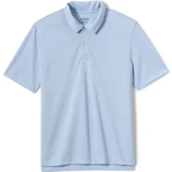 Lands' End Men's Short Sleeve Poly Pique Polo Shirt -Best Clothing Store GUEST e66f8f24 1a8d 4011 ac8f d44fc669b939