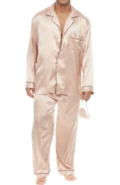 Men's Classic Satin Pajamas Lounge Set, Long Sleeve Top And Pants With Pockets, Silk Like PJs With Matching Sleep Mask 22 Men's Classic Satin Pajamas Lounge Set, Long Sleeve Top And Pants With Pockets, Silk Like PJs With Matching Sleep Mask -Best Clothing Store GUEST e7212e66 49ae 4ead b7ee 87ff3731efa0
