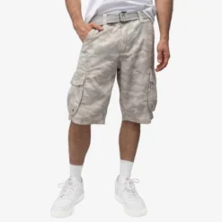 RAW X Men's 12.5" Classic Fit Cargo Shorts (Big & Tall) -Best Clothing Store GUEST e74842af 7577 4dba 9d3c 76f5019265c7