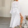 Women's Lace Long Sleeves Duster Cover-Up - Cupshe -Best Clothing Store GUEST e787739c a0f4 42f1 8f89 be2a899e8a43